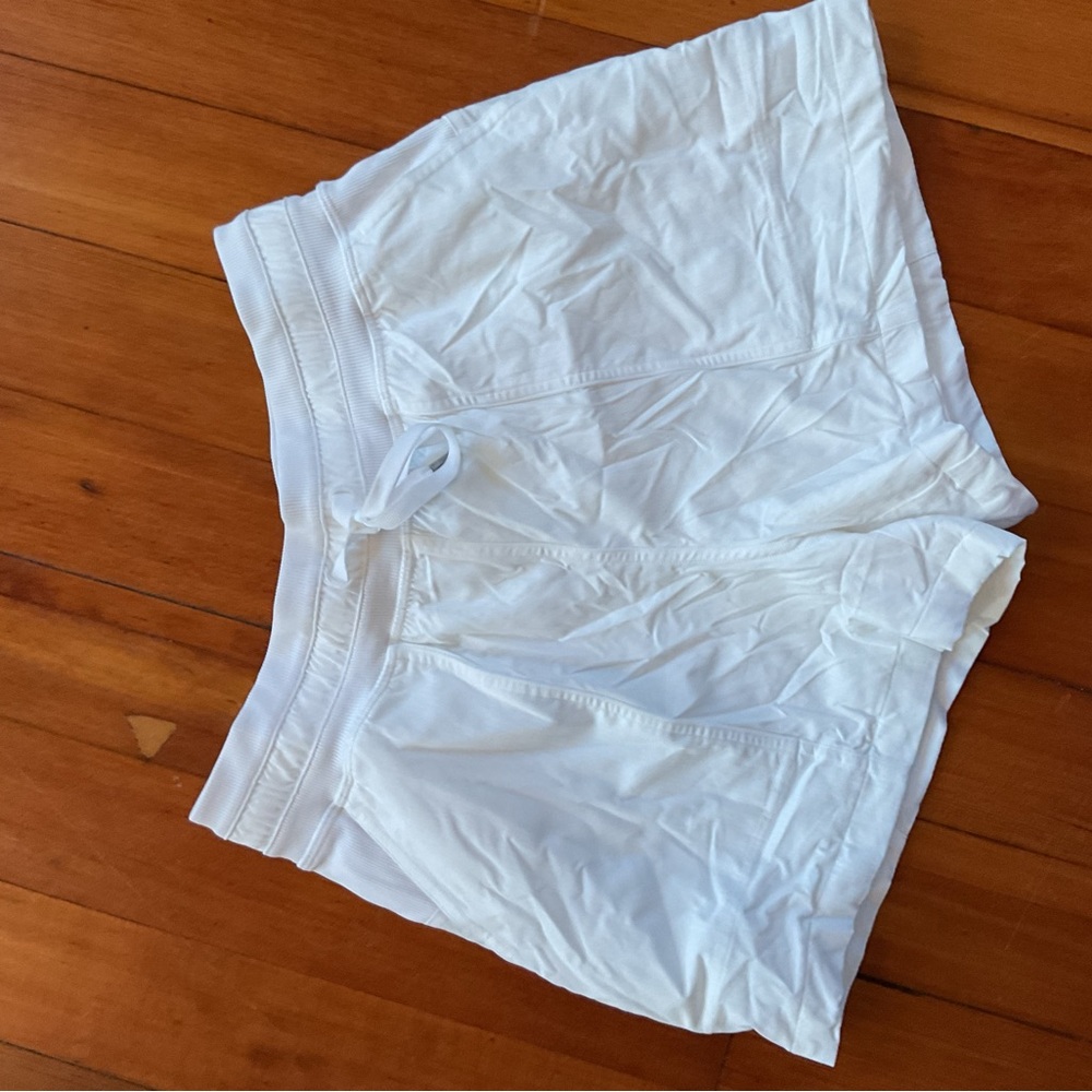 lululemon athletica White Athletic Shorts